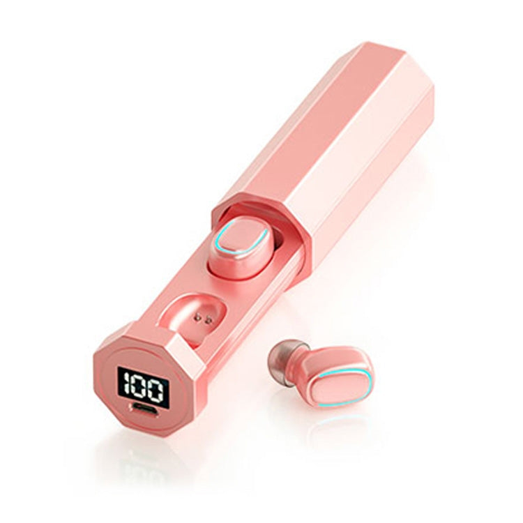 Écouteurs sans fil Bluetooth 5.0 TWS C1, écran tactile polygonal, avec boîtier de chargement, polygonal